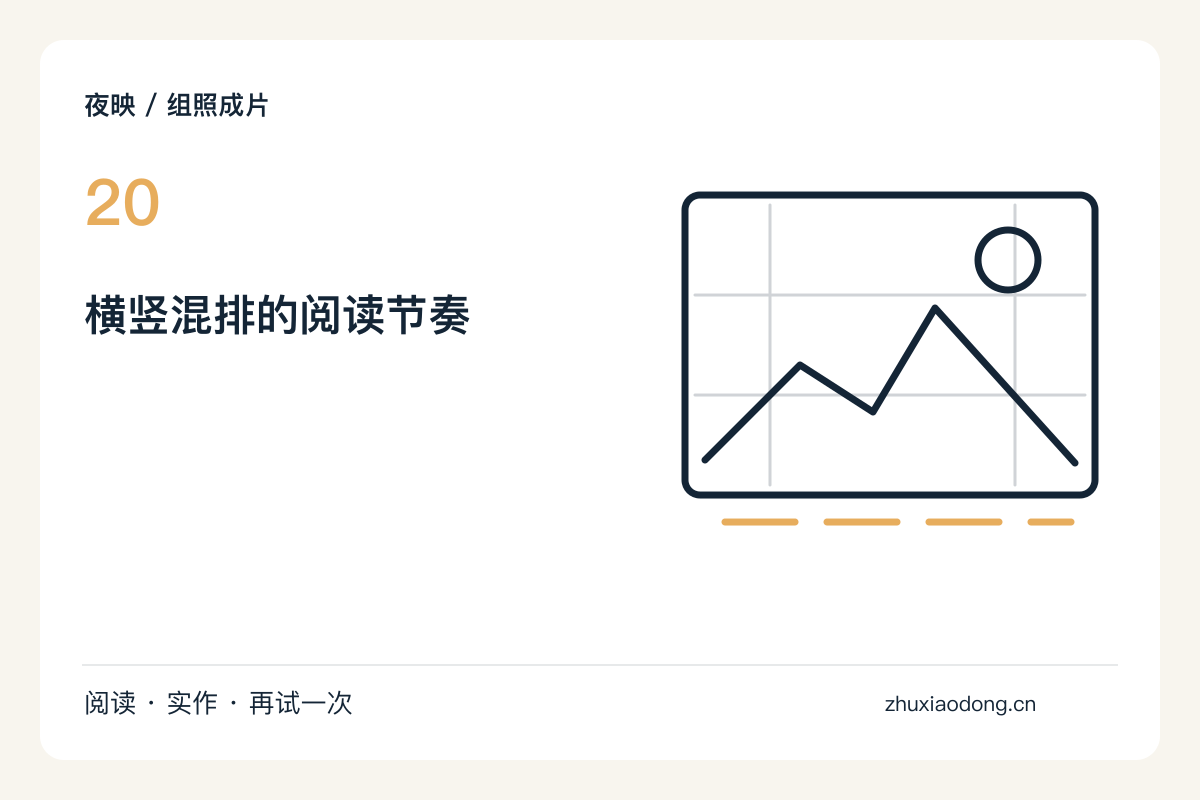 横图和竖图混在一起，一组照片怎样排出节奏主题图解
